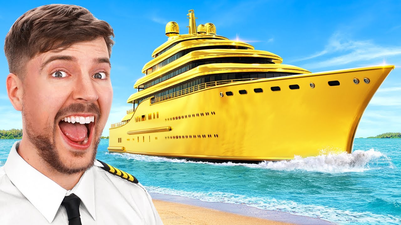 World's top youtuber MrBeast spent $1 billion for Cruise ship