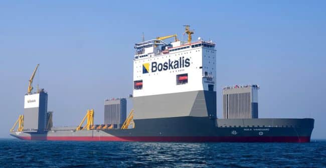 Boskalis’ giant vessel successfully decommissioned