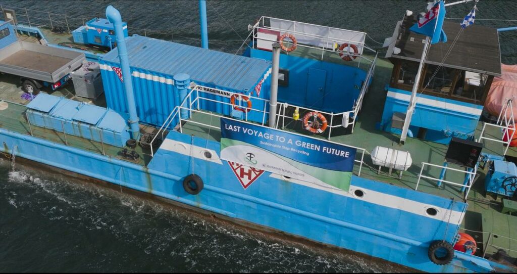 Sustainable ship recycling pilot in Germany