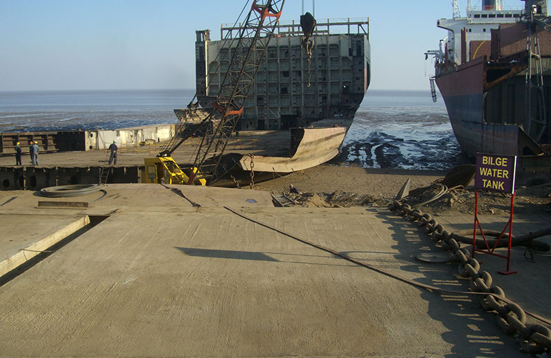Ship recycling reports suggest that there would be sufficient capacity in India