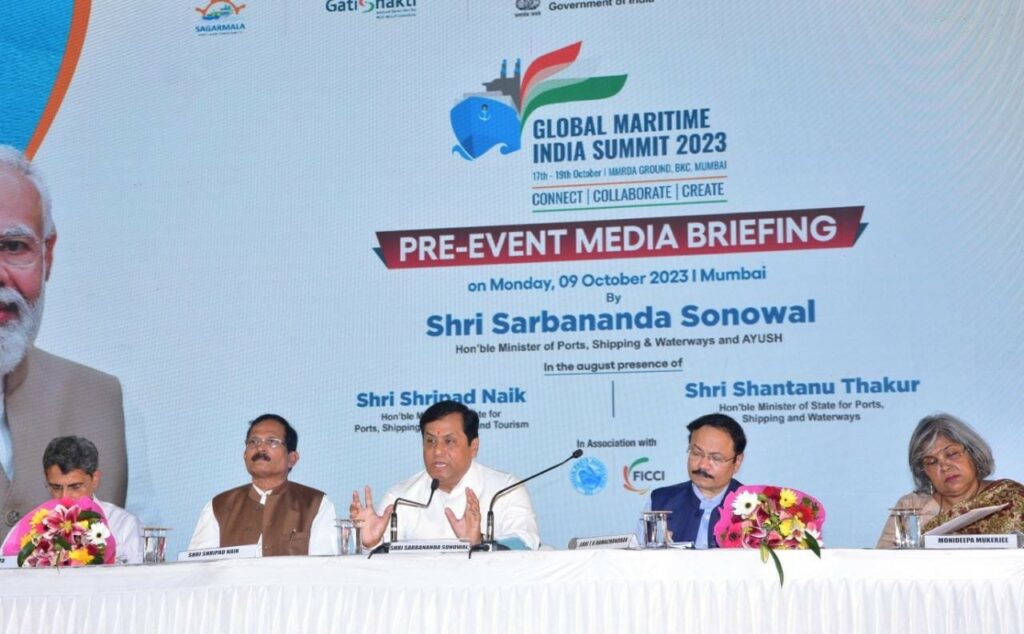 Prime Minister will flag off Global Maritime India Summit 2023