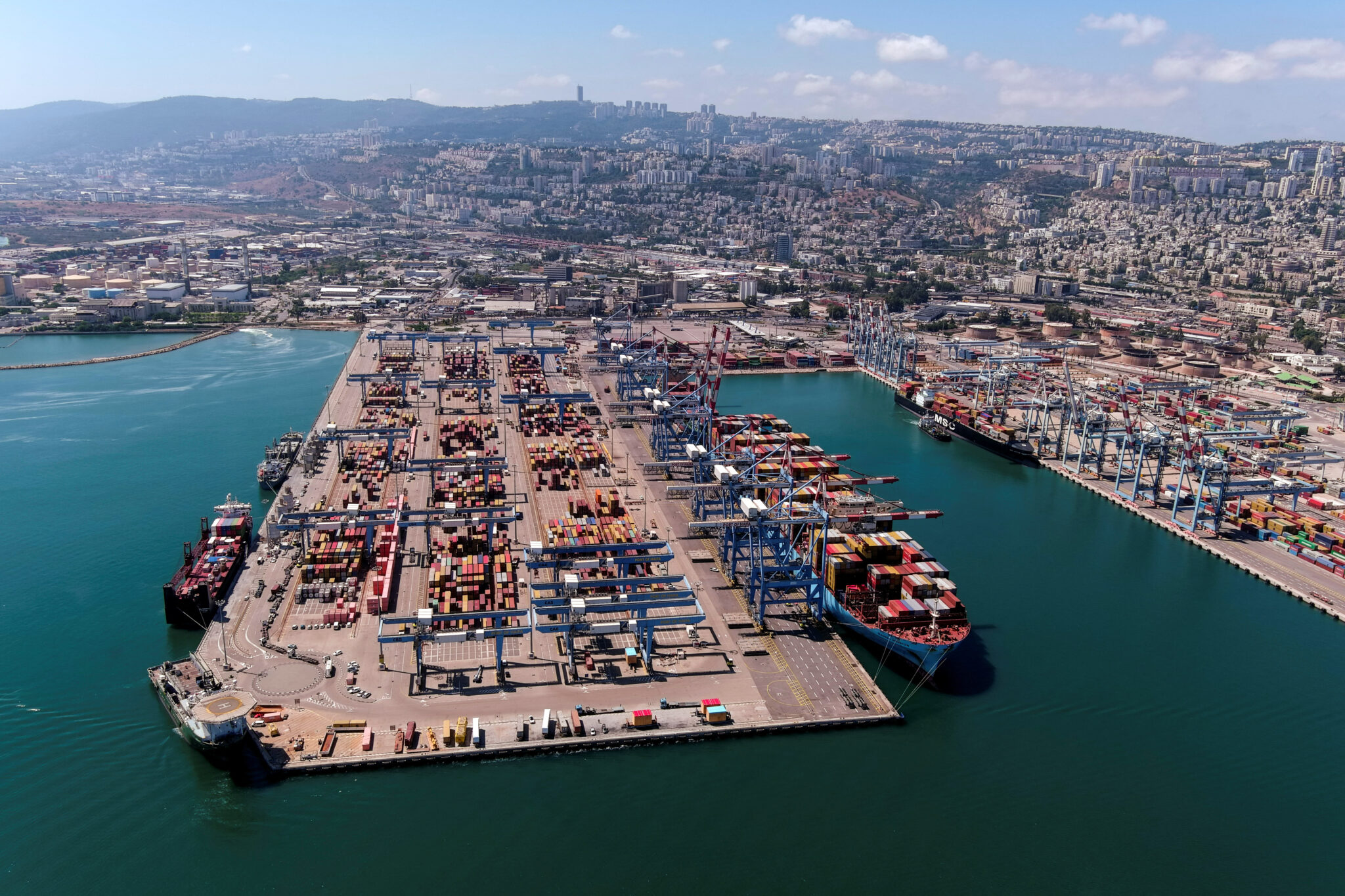 Adani Group Ensures Safety of Port of Haifa Employees Amidst Regional Concerns
