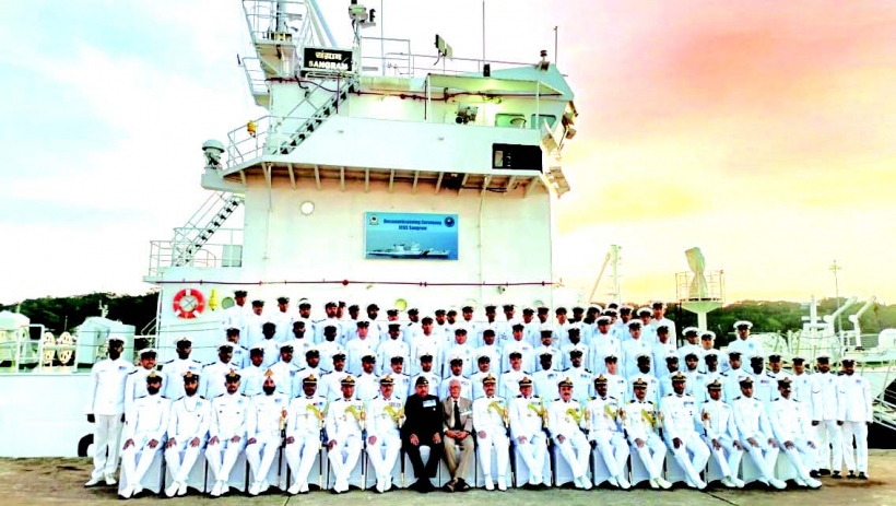 Memorable Farewell for ICGS Sangram: Honoring 26 Years of Remarkable Maritime Service