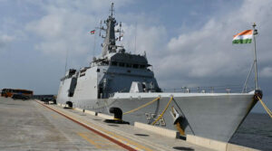 INS Sumedha Marks Historic Visit to Kenya's Lamu Port