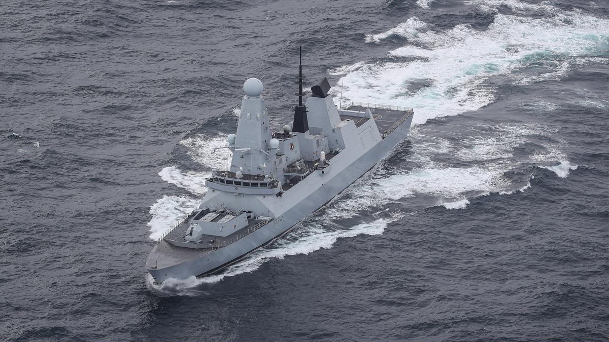Defending Global Trade: UK's HMS Diamond Destroys Drone Targeting Merchant Ships