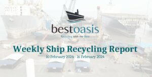 Ship Recycling: Demand in Alang remained low: BEST OASIS