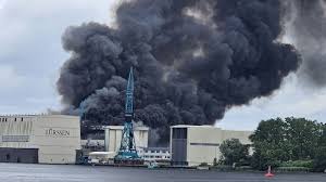 Disaster Strikes Lürssen Shipyard: Massive Fire Destroys Building and Yacht