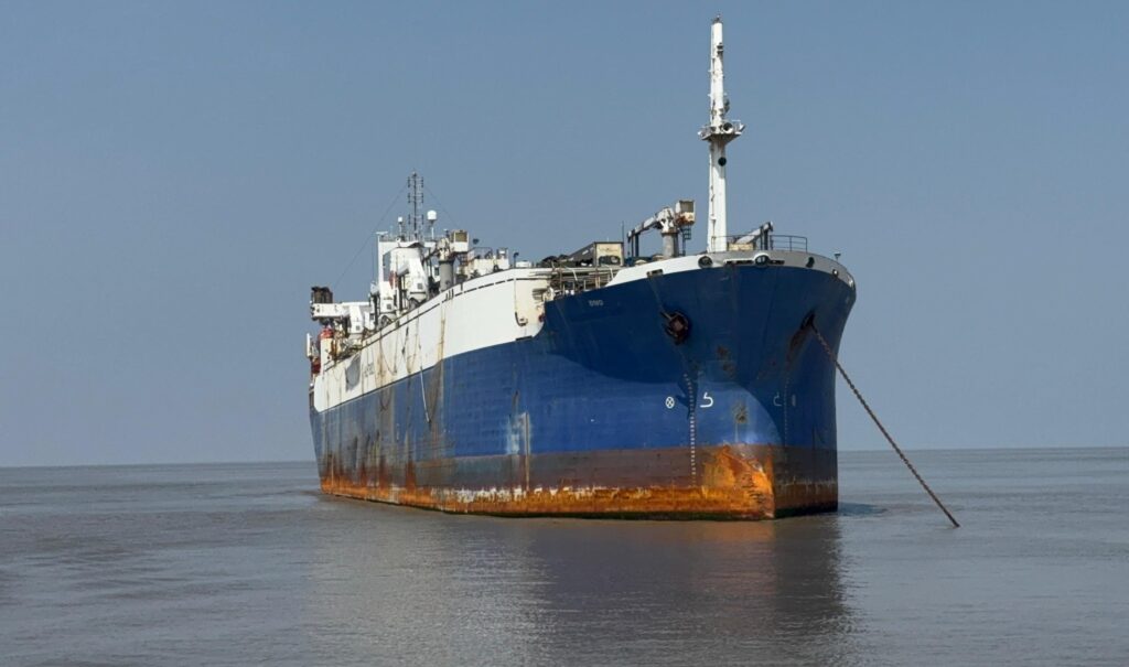 World's Largest Fish Factory Ship Reaches Alang for Recycling