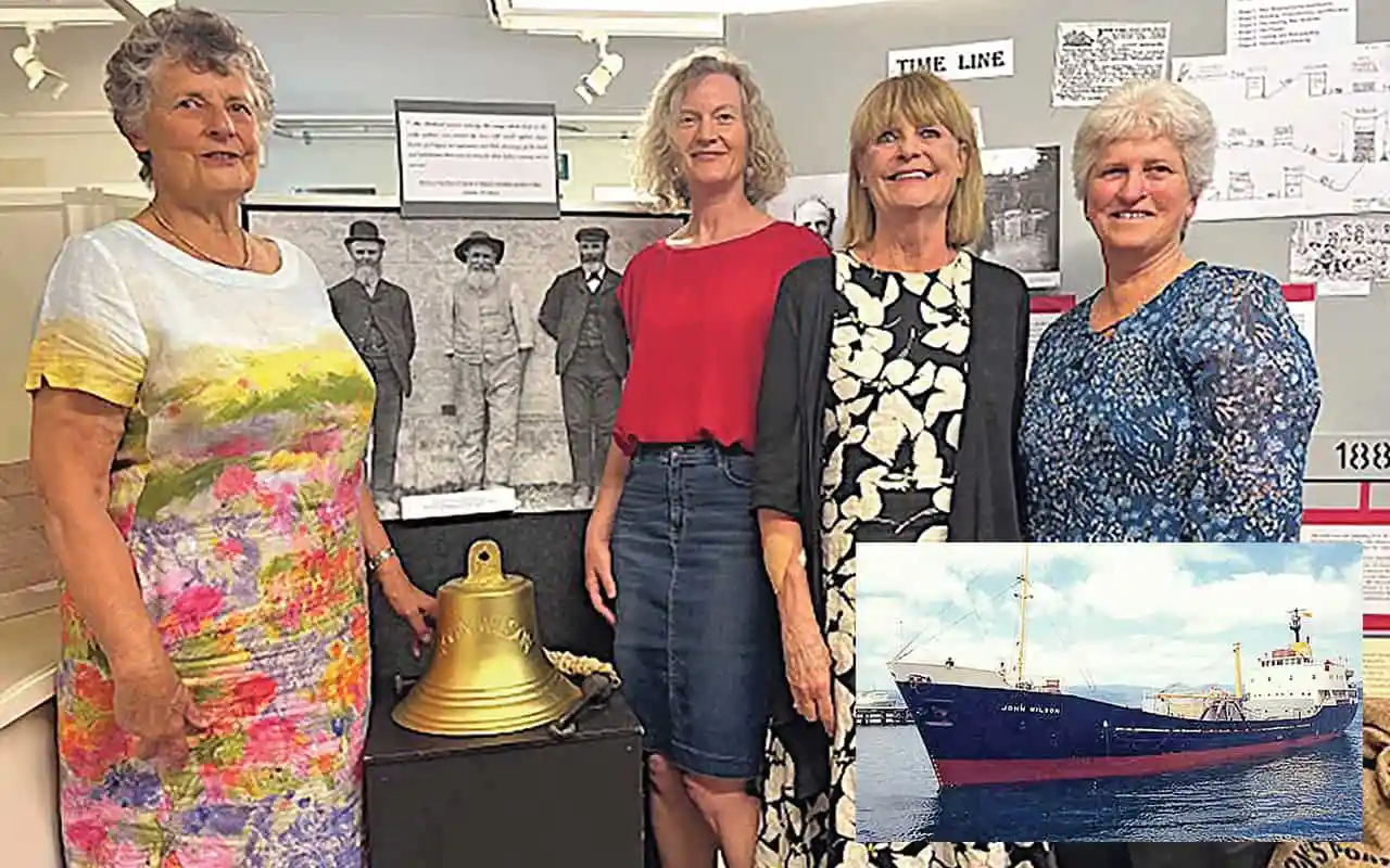 Historic Ship’s Bell Gifted to Warkworth Museum