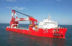 Chinese Crane Vessel Sets Sail for Inaugural Offshore Wind Project